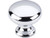 Top Knobs M280 PC Somerset II Mushroom Cabinet Knob 1 1/4" - Polished Chrome