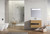 Lucena Vision Two Drawer Wall Mount Vanity 32" W x 22" H x 18" D - White Color - 83063