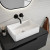 Lucena Bath  70312 Quadro Rectangular Resin Vessel Sink