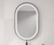Lucena Bath  87667 White Liora Mirror with LED