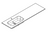 Lucena Hasvik 84541-3 Three-Hole Resin Sink With Integrated Countertop, Left Side Bowl - 56" Width