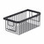 Fine Fixtures ACB2BL Shower Caddy Basket 9" X 4" - Matte Black