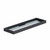 Fine Fixtures AC2GSBL Glass Bathroom Wall Shelf - Matte Black