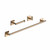 Fine Fixtures AC3SETRG Bathroom Accessories Set - Rose Gold