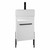 Fine Fixtures Concordia Vanity 18" Wide - Matte White With Black Hardware - CA18WH