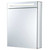 Fine Fixtures AMB2430-L 24 Inch X 30 Inch Left Hand Door Medicine Cabinet With LED Light