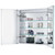 Fine Fixtures AMD3030-2 30 X 30 Double Door Medicine Cabinet With Led On Doors
