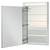 Fine Fixtures AMB2440-L Left Hand Door Medicine Cabinet With Top Led , 24 X 40