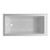 Fine Fixtures Drop In Bathtub 60 Inch X 30 Inch - Left Hand - BT104-L