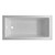 Fine Fixtures BT105 Drop In Bathtub 72 Inch X 36 Inch X 19 Inch