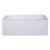 Fine Fixtures BTA104-R Bathtub With Apron - Right Hand - 30 Inch X 60 Inch X 21 1/2 Inch