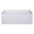 Fine Fixtures BTA102-R Bathtub With Apron - Right Hand - 32 Inch X 60 Inch X 21.5 Inch