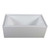 Fine Fixtures BTA102-R Bathtub With Apron - Right Hand - 32 Inch X 60 Inch X 21.5 Inch
