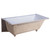 Fine Fixtures BTA106-R Bathtub With Apron - Right Hand - 48 Inch X 32 Inch X 21.5 Inch