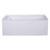 Fine Fixtures Bathtub With Apron - Right Hand - 54 Inch X 30 Inch X 21.5 Inch - BTA107-R
