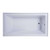 Fine Fixtures BTA107-R Bathtub With Apron - Right Hand - 54 Inch X 30 Inch X 21.5 Inch