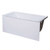 Fine Fixtures BTA107-R Bathtub With Apron - Right Hand - 54 Inch X 30 Inch X 21.5 Inch