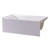 Fine Fixtures Bathtub With Apron - Right Hand - 54 Inch X 30 Inch X 21.5 Inch - BTA107-R
