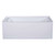 Fine Fixtures BTA103-R Bathtub With Apron - Right Hand - - 32 Inch X 66 Inch X 19.5 Inch