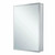 Fine Fixtures AME2436-L Aluminum Medicine Cabinet With Framed LED Light - Left Hand - 24 Inch X 36 Inch