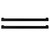 Fine Fixtures Handles for 24 Inch Wide Concordia Vanity - 13 1/4" long, Set Of 2 -Black - CAHA24BL