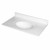 Fine Fixtures MT3122W Cultured Marble Vanity Top with Integrated Sink - 31 Inch X 22 Inch - White