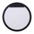 Fine Fixtures Round Mirror - Matte Black - 18 Inch X 18 Inch - MRD1818BL