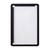 Fine Fixtures Rectangular Mirror - Round Corners - 16 Inch X 24 Inch - Matte Black - MRR1624BL