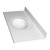 Fine Fixtures Cultured Marble Vanity Top with Integrated Sink - 43 Inch X 22 Inch - White - MT4322W