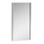 Fine Fixtures MOM16WH Modena Collection Mirror 17 Inch X 34 Inch- Off White Grain