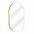 Fine Fixtures MRO1826SN Rectangular 18 Inch X 26 Inch Mirror with Oval Corners - Satin Nickel