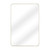 Fine Fixtures Rectangular Mirror 16 Inch X 24 Inch - Round Corners - Satin Brass - MRR1624SB