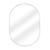 Fine Fixtures Rectangular 18 Inch X 26 Inch Mirror with Oval Corners - Satin Brass - MRO1826SB