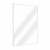 Fine Fixtures MRS2430WH Rectangular 24 Inch X 30 Inch Mirror with Sharp Corners - White Semi Gloss