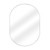 Fine Fixtures Rectangular 20 Inch X 28 Inch Mirror in Oval Shape - Satin Brass - MRO2028SB