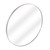 Fine Fixtures Round 24 Inch X 24 Inch Mirror - Satin Nickel - MRD2424SN