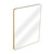Fine Fixtures Rectangular 22 Inch X 30 Inch Mirror with Round Corners - Satin Brass - MRR2230SB