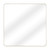 Fine Fixtures Rectangular 24 Inch X 24 Inch Mirror with Round Corners - Satin Brass - MRR2424SB