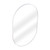 Fine Fixtures Rectangular 24 Inch X 36 Inch Mirror with Oval Corners - White Semi Gloss - MRO2436WH