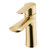 Fine Fixtures FAM4SB Round Bathroom Faucet - Single Hole - Satin Brass