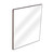Fine Fixtures Rectangular 24 Inch X 30 Inch Mirror with Sharp Corners - Bronze - MRS2430BR
