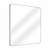 Fine Fixtures Rectangular 30 Inch X 30 Inch Mirror with Round Corners - Satin Nickel - MRR3030SN