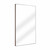 Fine Fixtures Rectangular 24 Inch X 36 Inch Mirror with Sharp Corners - Bronze - MRS2436BR