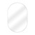 Fine Fixtures Rectangular 24 Inch X 36 Inch Mirror with Oval Corners - Polished Chrome - MRO2436PC
