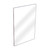 Fine Fixtures Rectangular 24 Inch X 36 Inch Mirror with Sharp Corners - Polished Chrome - MRS2436PC