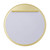 Fine Fixtures Round Mirror 28 Inch X 28 Inch - Satin Brass - MRD2828SB