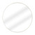 Fine Fixtures Round Mirror 28 Inch X 28 Inch - Satin Brass - MRD2828SB