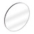 Fine Fixtures MRD3636BL Round Mirror 36 Inch X 36 Inch - Matte Black