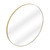 Fine Fixtures MRD3232SB Round Mirror 32 Inch X 32 Inch - Satin Brass