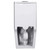 Fine Fixtures Ultraluxe Modern One Piece Elongated Toilet with 12" Rough-in - White - MOTB7W